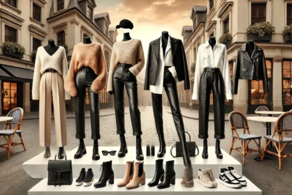 Black Leather Pants Outfit Ideas