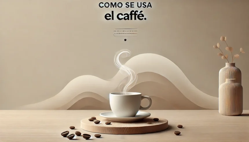 Como Se Usa el Cafe